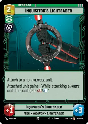 Inquisitor's Lightsaber