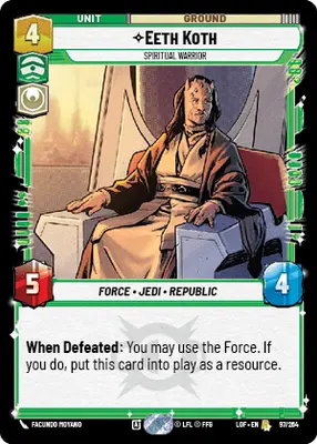 Eeth Koth Spiritual Warrior