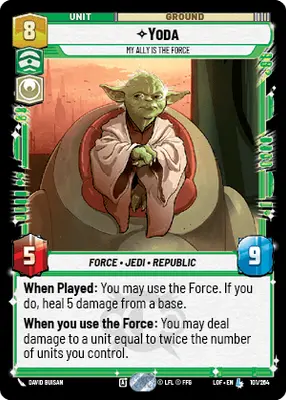 Yoda My Ally is the Force