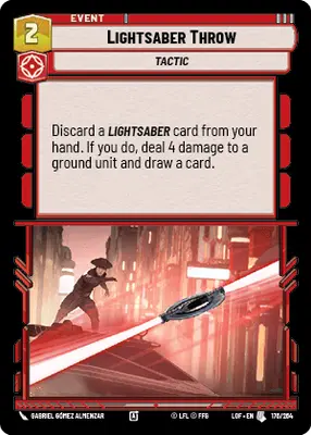 Lightsaber Throw