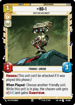 BD-1 Beep Boo Boo Bweep