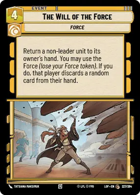 The Will of the Force
