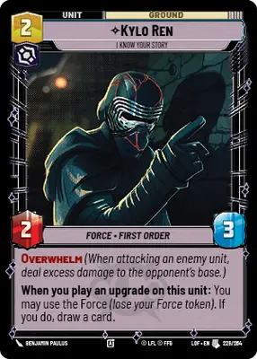 Kylo Ren I Know Your Story