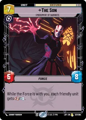 The Son Embodiment of Darkness