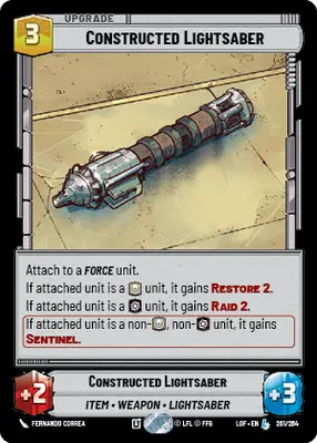 Constructed Lightsaber