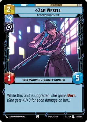 Zam Wesell Inconspicuous Assassin