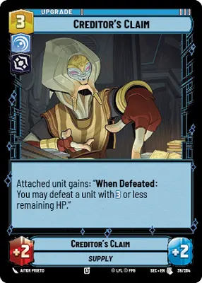 Creditor's Claim