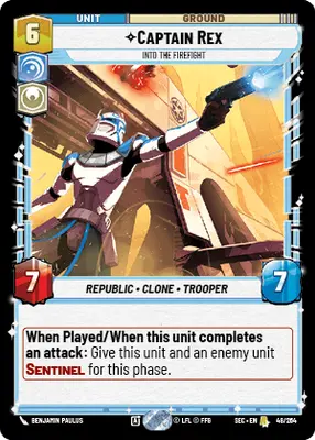 Captain Rex Into the Firefight