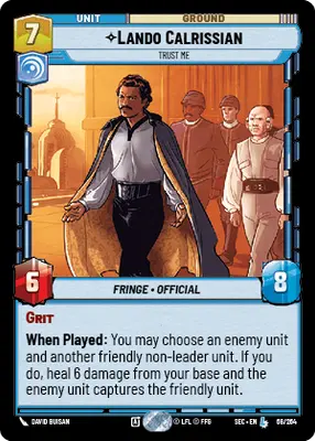 Lando Calrissian Trust Me
