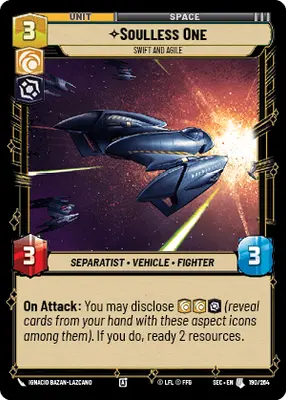 Soulless One Swift and Agile