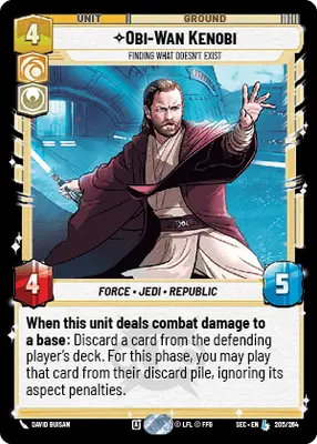 Obi-Wan Kenobi Finding What Doesn't Exist