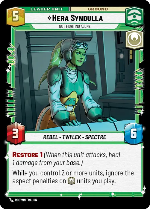 Hera Syndulla Not Fighting Alone