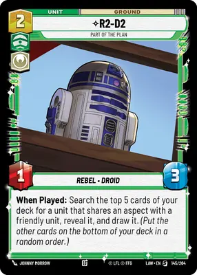 R2-D2 Part of the Plan
