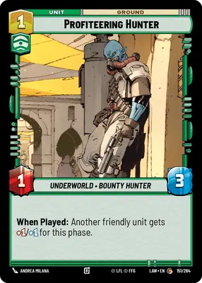 Profiteering Hunter
