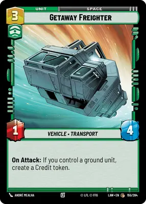 Getaway Freighter