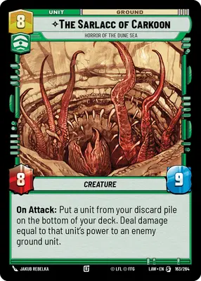 The Sarlacc of Carkoon Horror of the Dune Sea