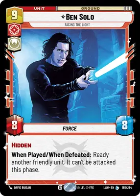 Ben Solo Facing the Light