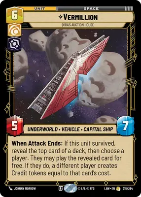 Vermillion Qi'ra's Auction House