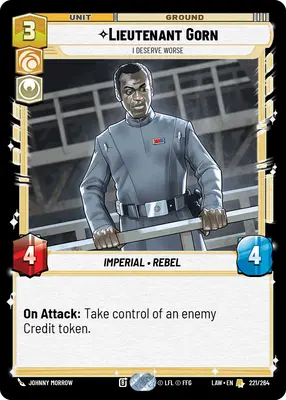 Lieutenant Gorn I Deserve Worse
