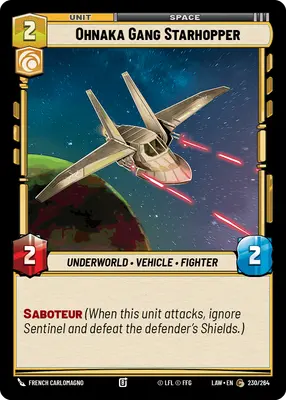 Ohnaka Gang Starhopper
