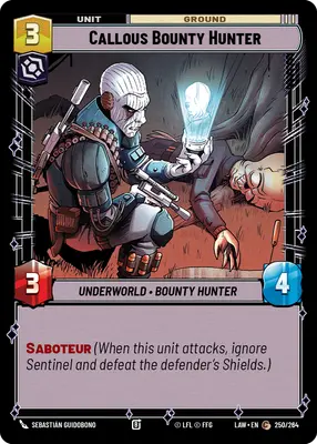 Callous Bounty Hunter