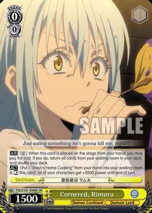 Cornered, Rimuru