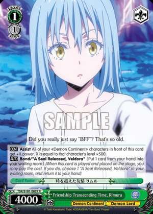 Friendship Transcending Time, Rimuru
