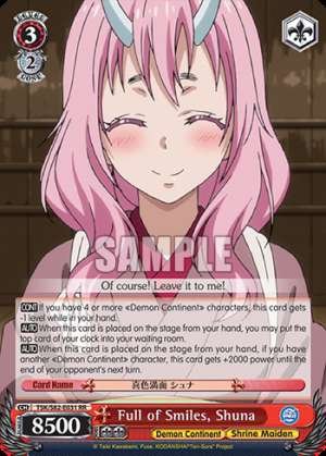 Full of Smiles, Shuna