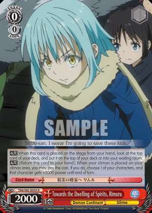 Towards the Dwelling of Spirits, Rimuru