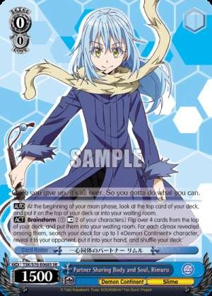 Partner Sharing Body and Soul, Rimuru
