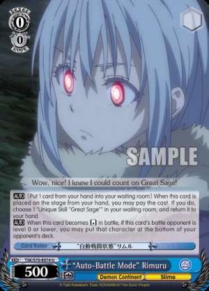 "Auto-Battle Mode" Rimuru