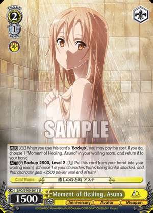 Moment of Healing, Asuna