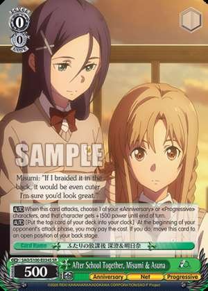 After School Together, Misumi & Asuna