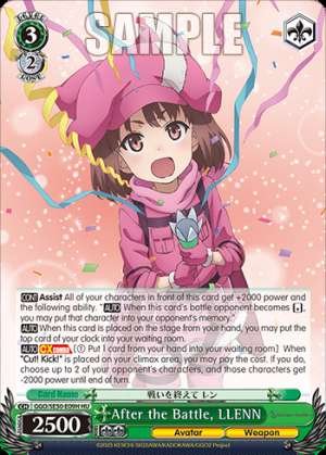 After the Battle, LLENN