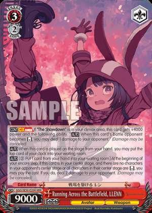 Running Across the Battlefield, LLENN