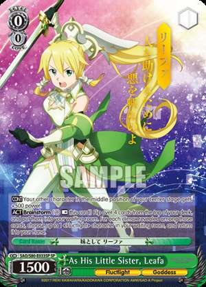 As His Little Sister, Leafa