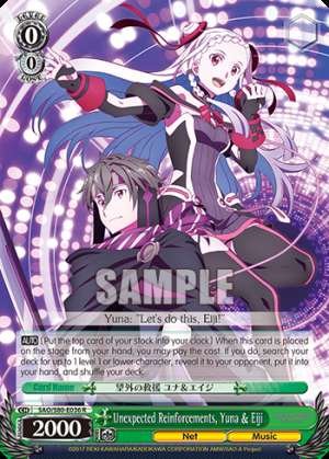 Unexpected Reinforcements, Yuna & Eiji