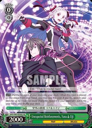 Unexpected Reinforcements, Yuna & Eiji