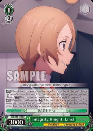 Integrity Knight, Linel