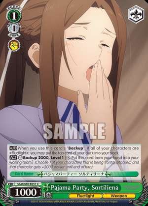 Pajama Party, Sortiliena