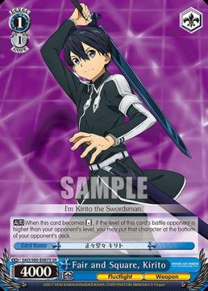 Fair and Square, Kirito