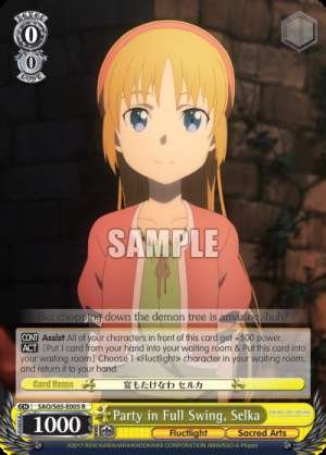 Party in Full Swing, Selka