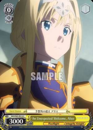 An Unexpected Welcome, Alice