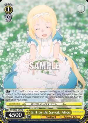 Girl to Be Saved, Alice