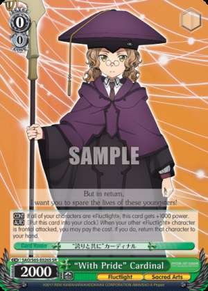 "With Pride" Cardinal