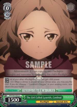 The Girl Called Lyserith, Cardinal