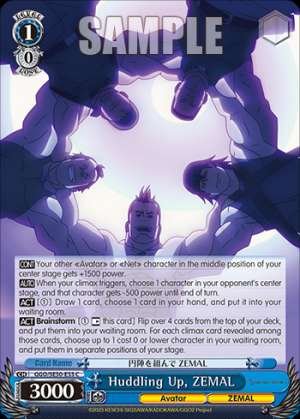 Huddling Up, ZEMAL