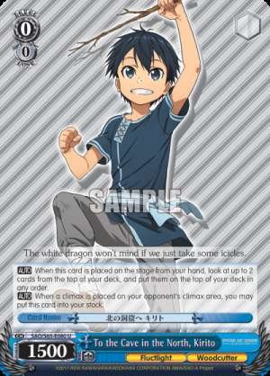 To the Cave in the North, Kirito