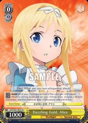 Dazzling Gold, Alice