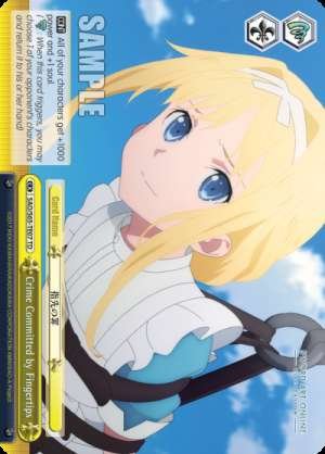 Crime Committed by Fingertips